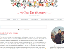 Tablet Screenshot of followtheflammias.com